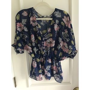 Flowy Floral Blouse